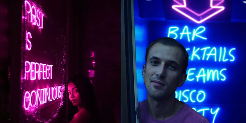 Neon Sign Banner