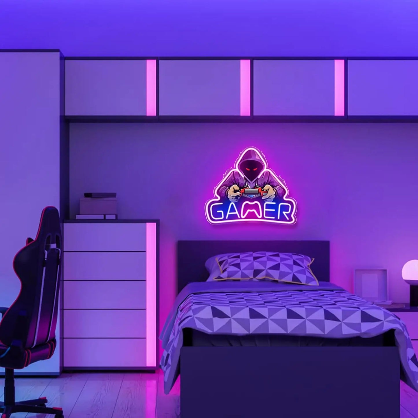 Gamer Bedroom Neon Sign