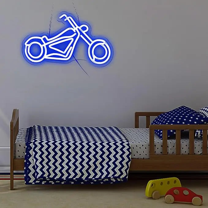 Harley Davidson Bike Bedroom Neon Sign