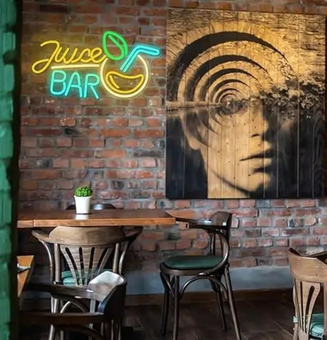 Juice Bar Neon Sign