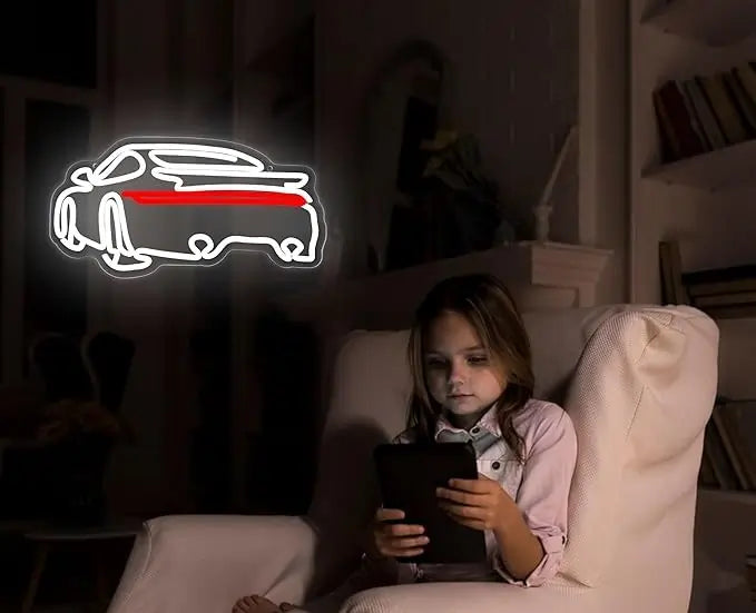 Sports Car Bedroom Neon Sign