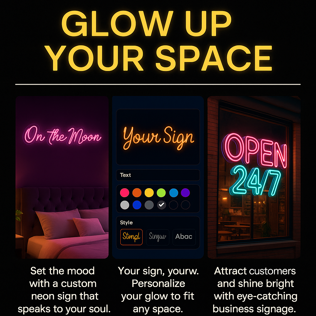 From Bedroom Vibes to Business Signs: Choosing the Right Neon for Your Space