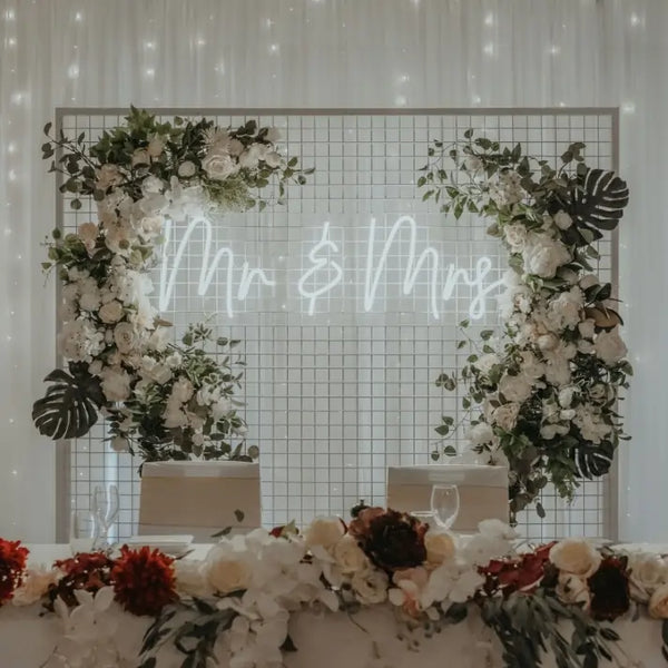 Neon Wedding Sign