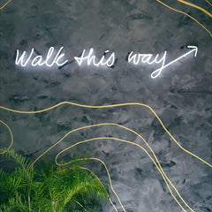 Wall Art Neon Sign Mockups