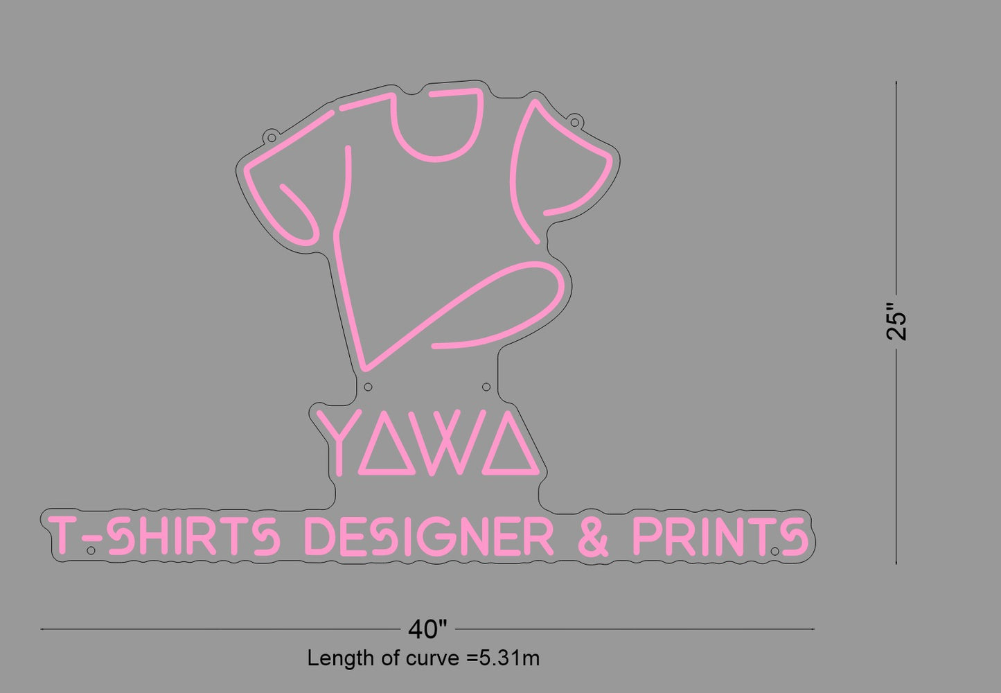 CUSTOM: YAWA T-shirt Designer & Prints
