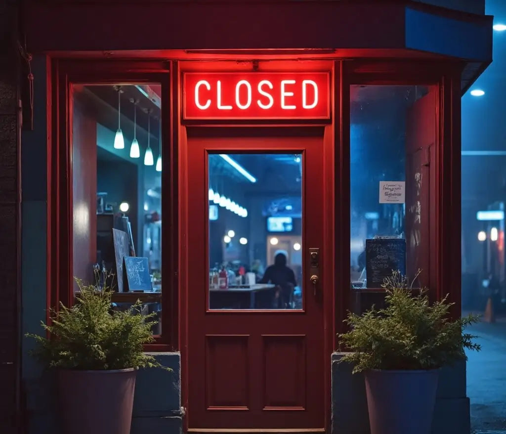 Bar Closed Neon Sign - Groovy Neon Signs