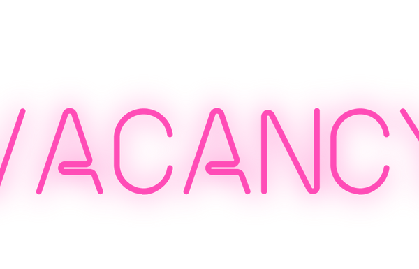 Custom Neon: VACANCY