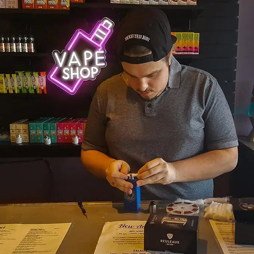 Vape Shop Neon Sign